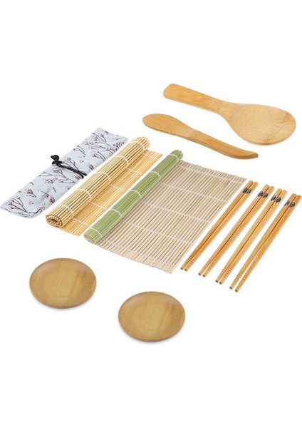 Suşi Yapım Seti, Kendin Yap Suşi Için Başlangıç Seviyesi Suşi Sarma Matı (Yurt Dışından)