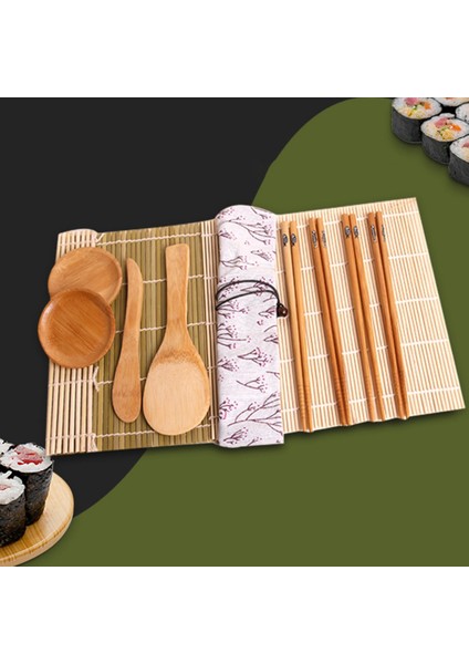 Suşi Yapım Seti, Kendin Yap Suşi Için Başlangıç Seviyesi Suşi Sarma Matı (Yurt Dışından) modelleri