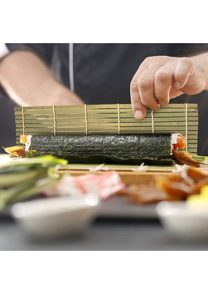 Suşi Yapım Seti, Kendin Yap Suşi Için Başlangıç Seviyesi Suşi Sarma Matı (Yurt Dışından) fırsatları