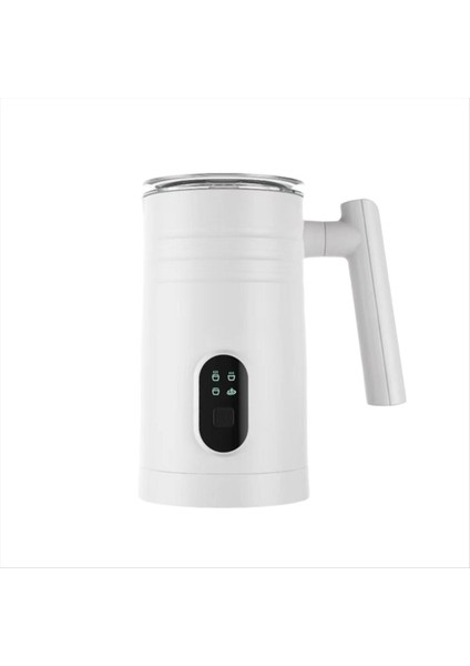 Tam Otomatik Süt Köpürtücü Akıllı Dokunmatik Kontrol Süt Isıtıcı Sıcaklık Ayarları Sıcak ve Soğuk Süt Köpürtücü Ab Fişi (Yurt Dışından)