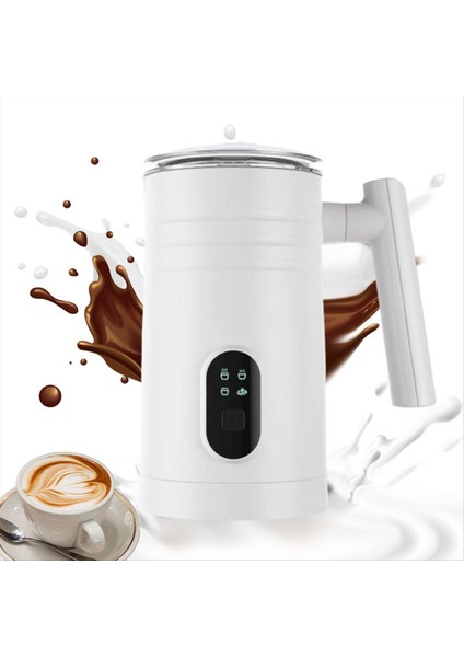Tam Otomatik Süt Köpürtücü Akıllı Dokunmatik Kontrol Süt Isıtıcı Sıcaklık Ayarları Sıcak ve Soğuk Süt Köpürtücü Ab Fişi (Yurt Dışından) fiyatları