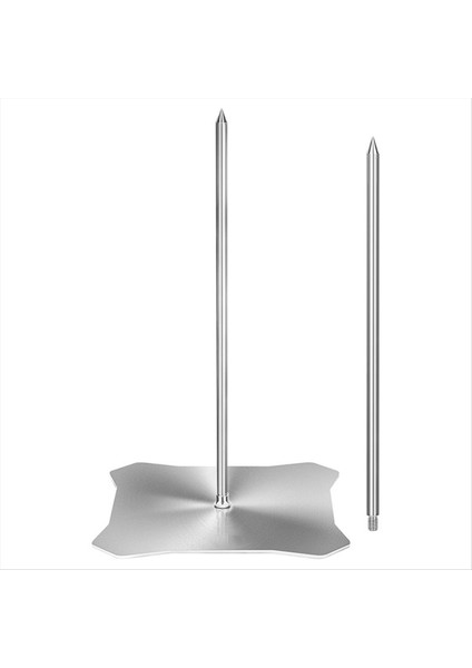 Barbekü Şiş Paslanmaz Çelik Dikey Et Şiş Standı Şiş Iç ve Dış Mekan Fırın Izgaraları Için Barbekü Izgarası (Yurt Dışından)