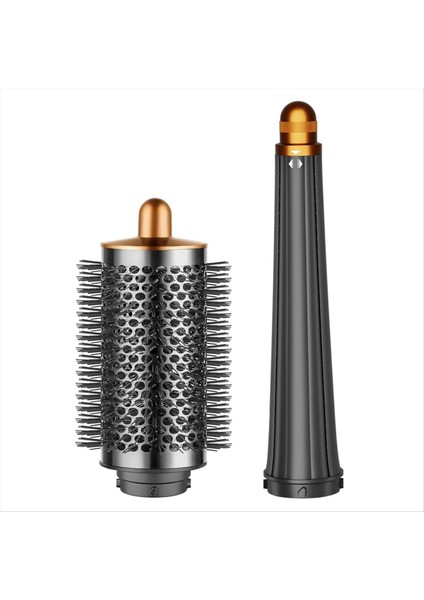 Dyson Airwrap, Barrels Curl ve Wave Curl Gold Için 20MM-36MM Uzun Namlulu Başlık ve Büyük Yuvarlak Fırça Başlığı (Yurt Dışından)