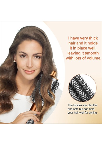 Dyson Airwrap, Barrels Curl ve Wave Curl Gold Için 20MM-36MM Uzun Namlulu Başlık ve Büyük Yuvarlak Fırça Başlığı (Yurt Dışından) modelleri