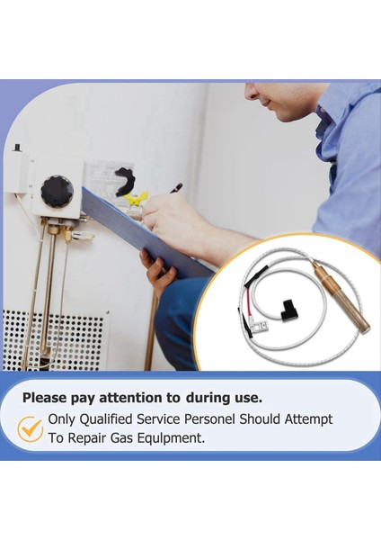 100112328 21IN Gazlı Su Isıtıcısı Için Termopil Montajı, Whirlpool/kenmore/state Su Isıtıcısı Için Termopil Değiştirme Kiti (Yurt Dışından) modelleri