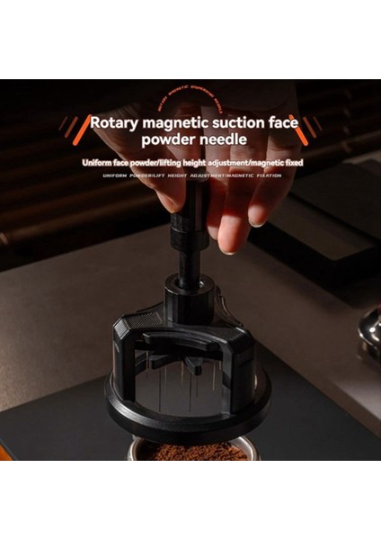 Wdt Alet Seti Espresso Kahve Karıştırıcı Dağıtıcı 58 mm Ayarlanabilir Derinlikli Espresso Karıştırıcı Aleti Döner Kahve Tozu Iğnesi (Yurt Dışından) fiyatları