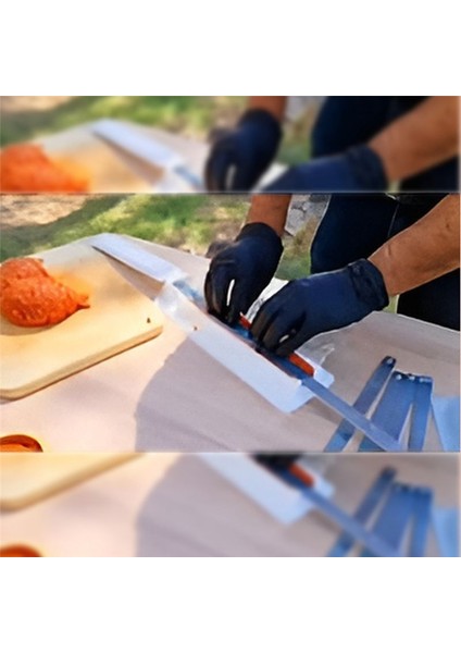 Tek Sıralı Kebap Makinesi Barbekü Et Şiş Makinesi Kebap Pres Makinesi Tekrar Kullanılabilir Barbekü Şiş Makinesi Kebap - Beyaz (Yurt Dışından) modelleri