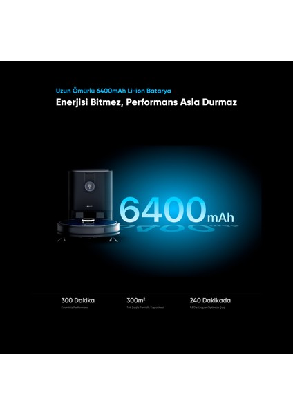 Katya V+ Akıllı Robot Süpürge 10000PA Premium Otomatik Toz Toplama Üniteli fırsatları