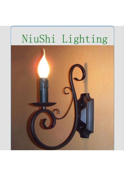 Mum Duvar Lambası Retro Oturma Odası Arka Plan Duvar Aydınlatmaları 3000K Sıcak Işık Yatak Odası Başucu (Yurt Dışından) fırsatları