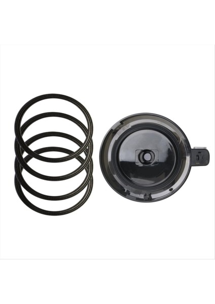 Ninja NC301 Creami Dondurma Makinesi ile Uyumlu Dış Kase Kapağı ve Blender Contası Yedek Kauçuk Conta Parçası (Yurt Dışından)