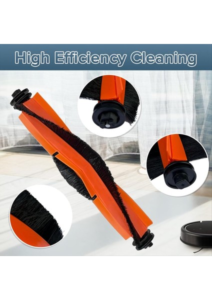 Xiaomi X10/X20+/X20 PLUS/X20MAX/X20 Pro, Dreame L10SPRO, L10S Ultra, X20PRO Plus Için 4'lü Yedek Fırça Paketi (Yurt Dışından) modelleri