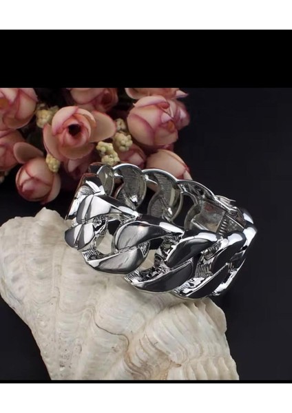 Özel Tasarım Silver Kelepçe