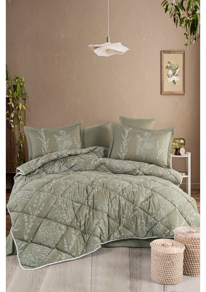 Ranforce %100 Pamuk Uyku Seti Çift Kişilik Vinya