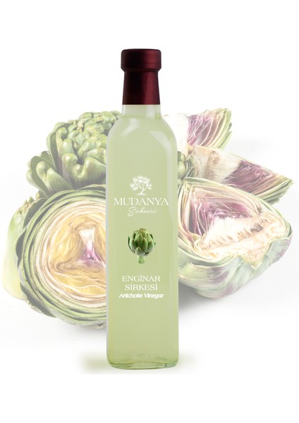 Doğal Fermantasyon Katkısız Enginar Sirkesi 500 ml