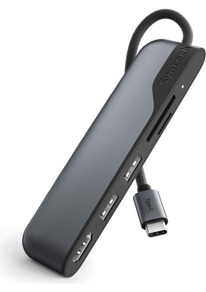 5’i 1 Arada Usb-C – HDMI Adaptör | Sd ve Microsd Kart Okuyuculu Type-C Çoklayıcı | Macbook, iPad Pro ve Windows Laptop Uyumluluğu