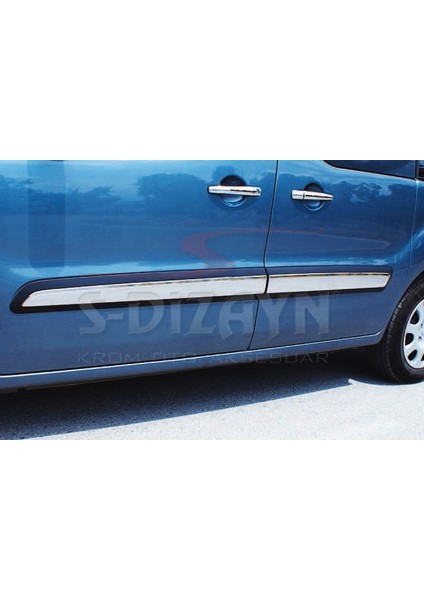 Peugeot Partner Tepee Krom Yan Kapı Çıtası 4 Prç 2008-2018 fiyatları