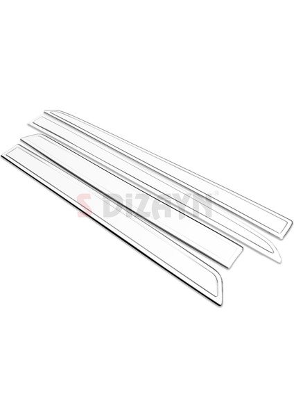 Peugeot Partner Tepee Krom Yan Kapı Çıtası 4 Prç 2008-2018 indirimleri