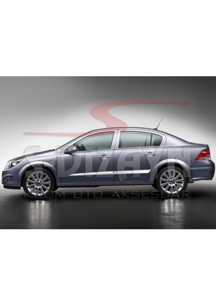 Opel Astra H SD Krom Yan Kapı Çıtası 4 Prç 2008-2013 fırsatları
