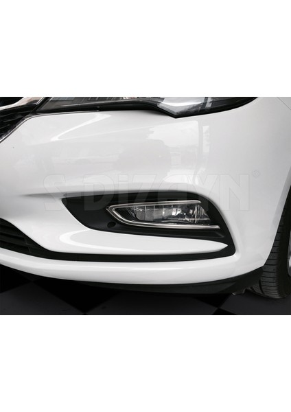 Opel Astra K HB Krom Sis Farı Çerçevesi 2 Prç 2015-2022