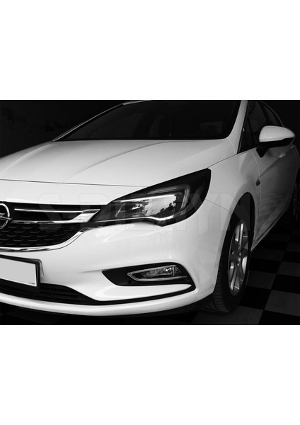 Opel Astra K HB Krom Sis Farı Çerçevesi 2 Prç 2015-2022