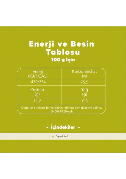 4'lü Organik Tel Şehriye 500 gr fiyatları