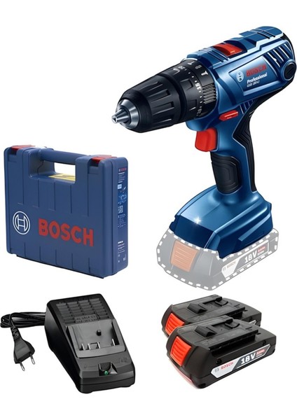 GSB 180-LI Akülü Darbeli Vidalama Çift Akülü 2 Ah