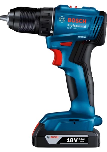 GSR 185-LI Akülü Vidalama Çift Akülü 18V 2 Ah indirimleri