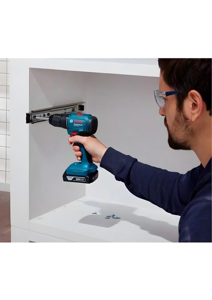 GSR 185-LI Akülü Vidalama Çift Akülü 18V 2 Ah