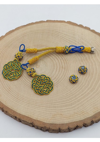 Bakır El Işi Kazaz Püskül Ikili & 2 Habbeli Takım (58316) fiyatları