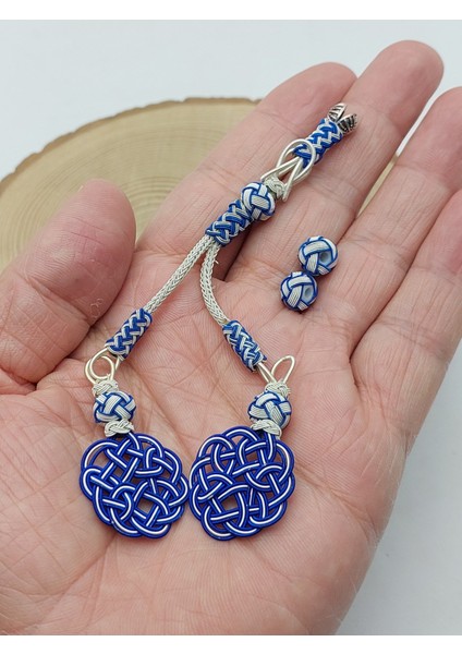 Bakır El Işi Kazaz Püskül Ikili & 2 Habbeli Takım (58318)