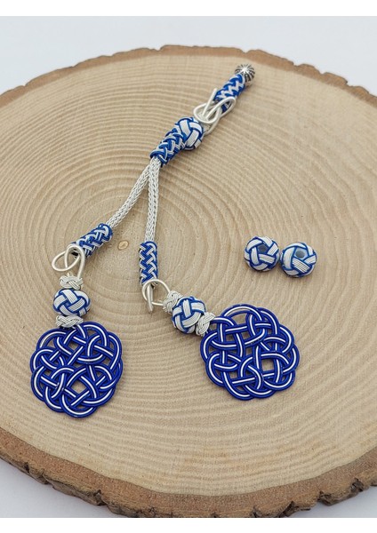 Bakır El Işi Kazaz Püskül Ikili & 2 Habbeli Takım (58318) fiyatları