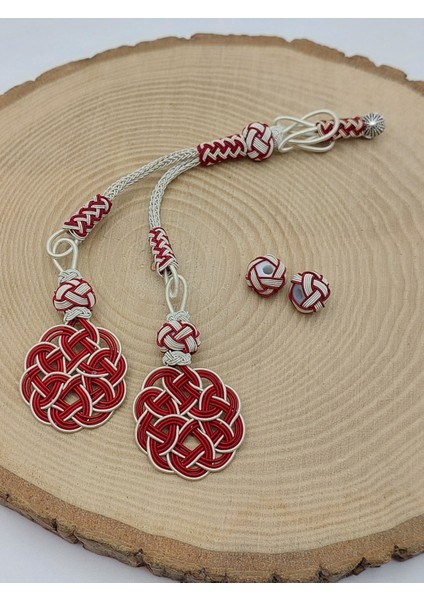 Bakır El Işi Kazaz Püskül Ikili & 2 Habbeli Takım (58324) fiyatları