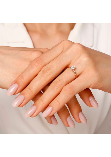 0.50 Karat Pırlanta Tektaş Yüzük modelleri