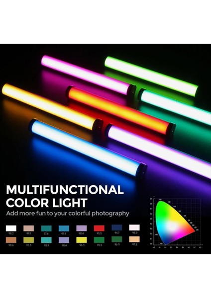 B320S Rgb Manyetik LED Tube Light - B320S indirimleri