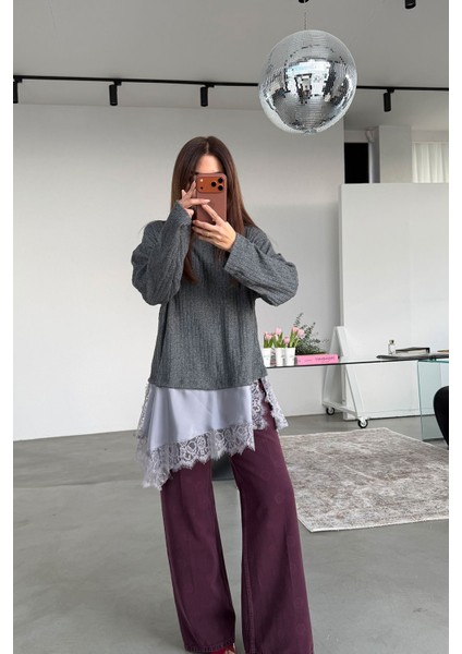 Üzeri Işlemeli Wideleg Jean fiyatları