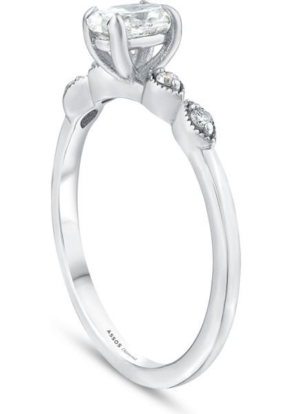 0.45 Karat Oval Pırlanta Tektaş Yüzük fiyatları