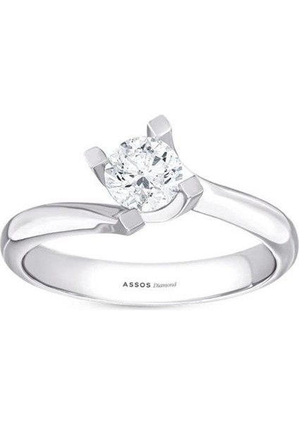 0.20 Karat Pırlanta Tektaş Yüzük