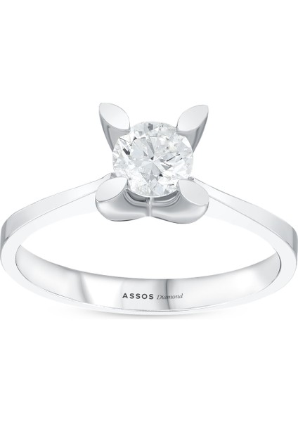 0.21 Karat Pırlanta Tektaş Yüzük