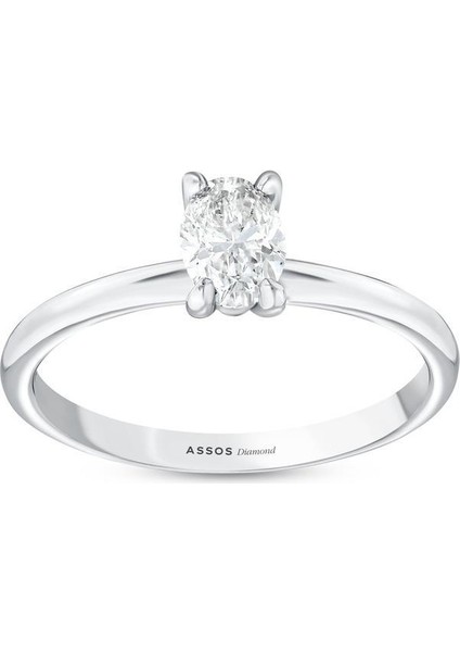 0.60 Karat Pırlanta Tektaş Yüzük