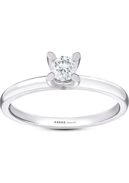 0.81 Karat Pırlanta Tektaş Yüzük