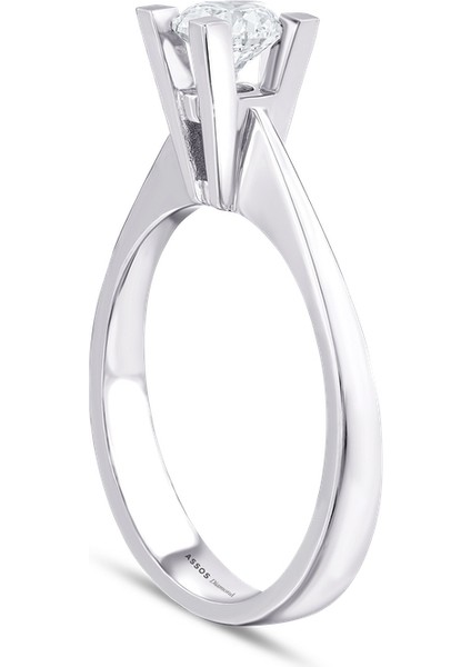 0.25 Karat Pırlanta Tektaş Yüzük