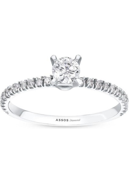 0.38 Karat Pırlanta Tektaş Yüzük