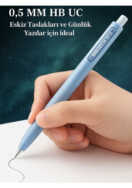 0.5 mm 2'li Kalem - Silgi ve Uc Seti modelleri