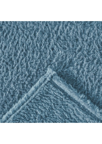 Sherpa Çift Kişilik Battaniye - Indigo - 180X220 cm modelleri