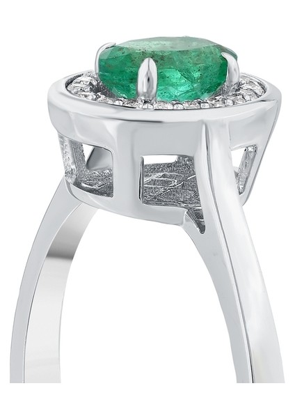 0.10 Karat Zümrüt Taşlı Pırlanta Yüzük indirimleri