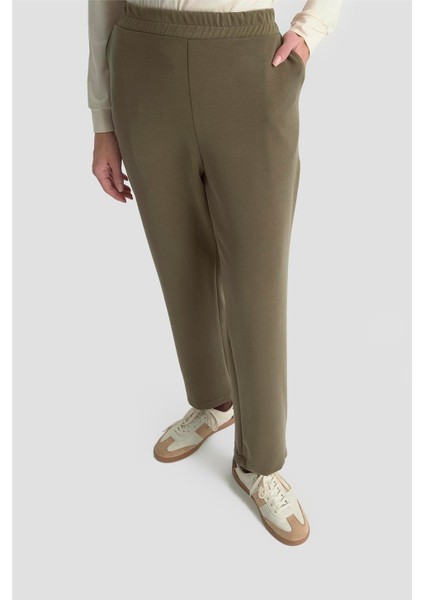 Yelekli Örme Takım 25KD1802 Haki