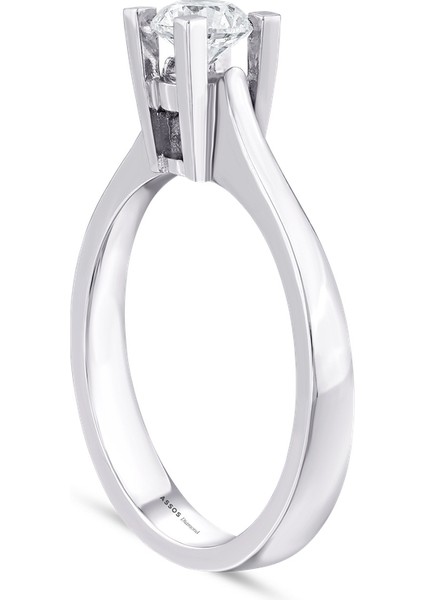 0.53 Karat Pırlanta Tektaş Yüzük