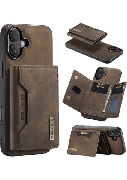 Iphone Uyumlu Hakiki Deri Ming Mıknatıslı Magsafe Kartlıklı Cüzdanlı Kılıf indirimleri