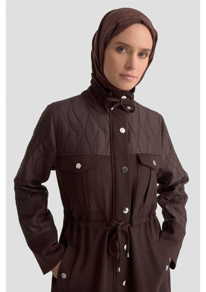 Kapitone Mixli Örme Giyçık 25KD1602 Acı Kahve fırsatları