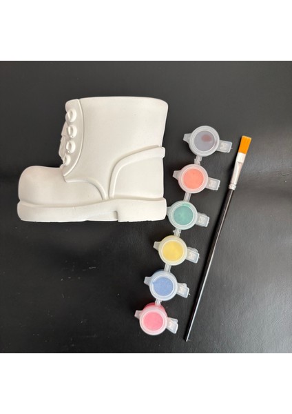 Boyanabilir Yılbaşı Temalı Kalemlik Set